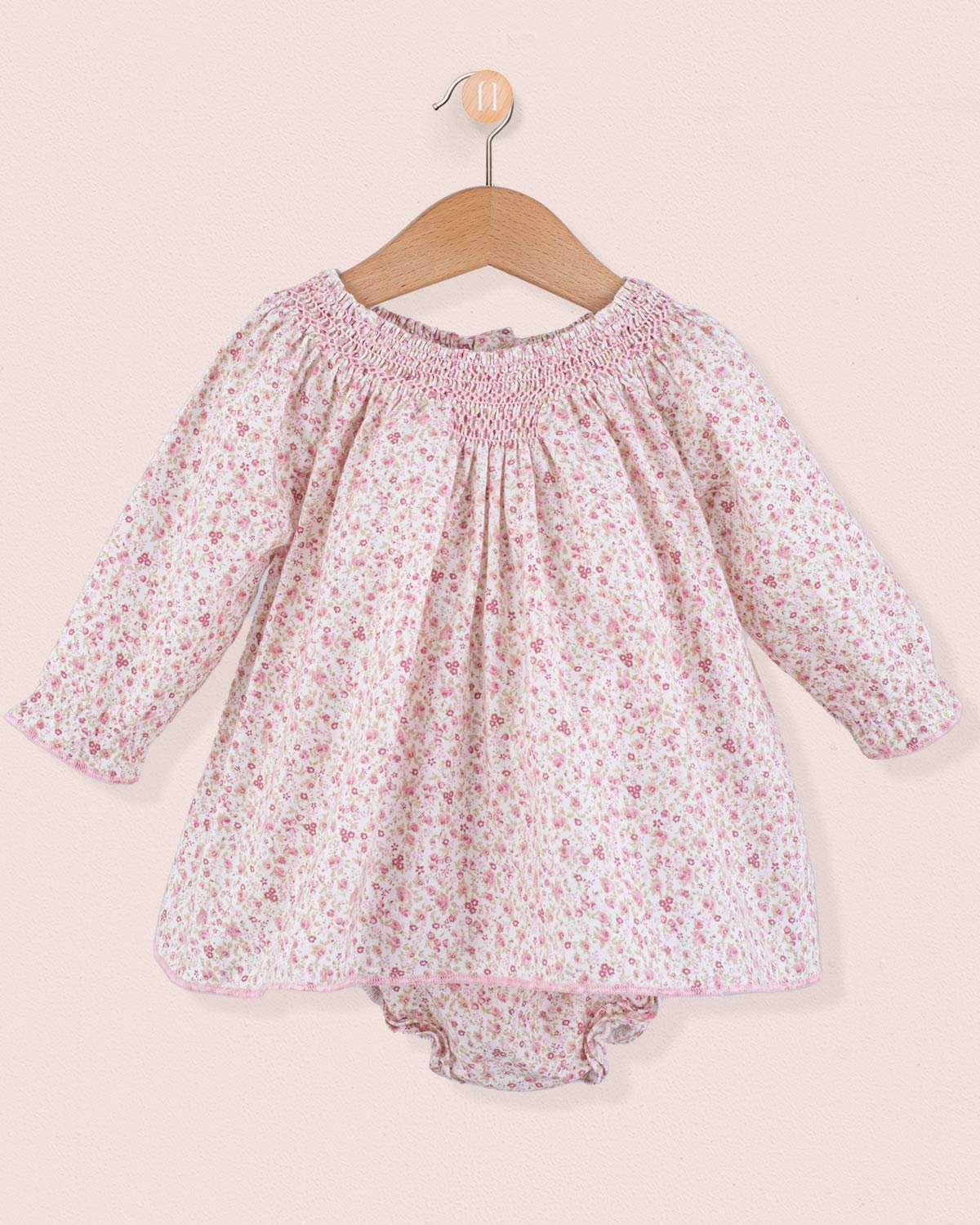 Etoile Belina Classic Baby Pink 2-Piece Mini Dress Set